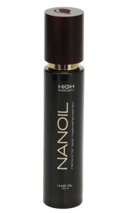 Olejek Nanoil do włosów wysokoporowatych - składniki